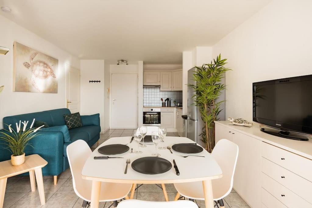 Port-Frejus, Le Paladien, Appartement 2 Pieces Climatise, Terrasse & Parking Fréjus Exterior foto