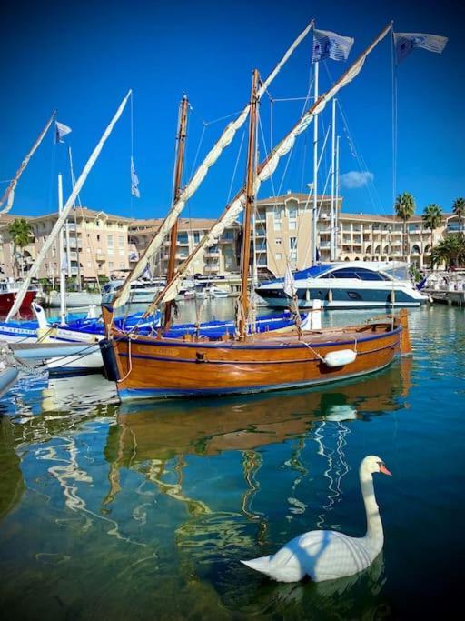Port-Frejus, Le Paladien, Appartement 2 Pieces Climatise, Terrasse & Parking Fréjus Exterior foto